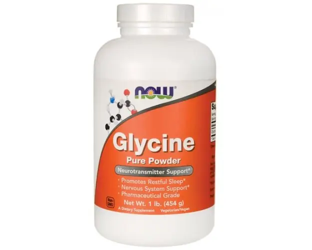 Now Glycine Pure Powder 454 g