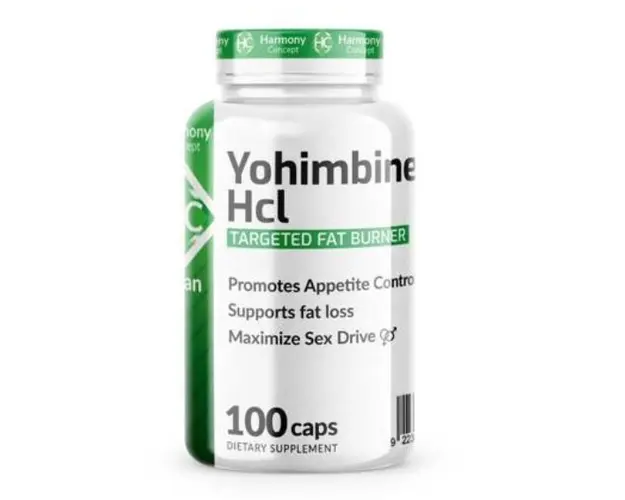 Harmony Concept Yohimbine HCL 100 caps