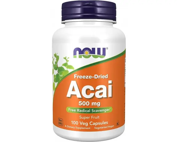 Now Acai 500 mg 100 vcaps