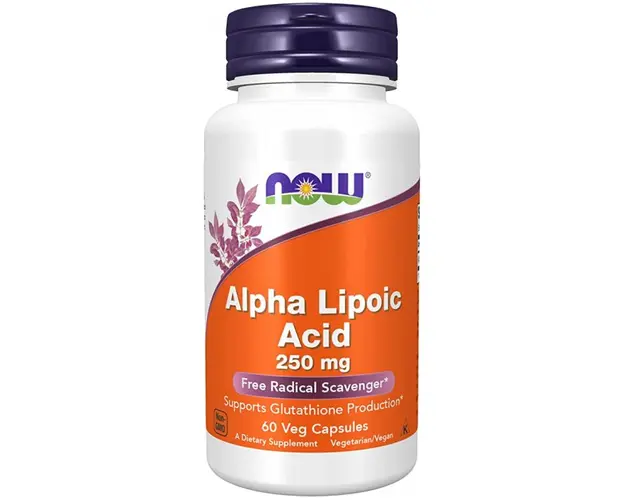 Now Alpha Lipoic Acid 250 mg 60 vcaps