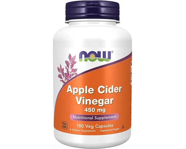 Now Apple Cider Vinegar 450mg 180 vcaps