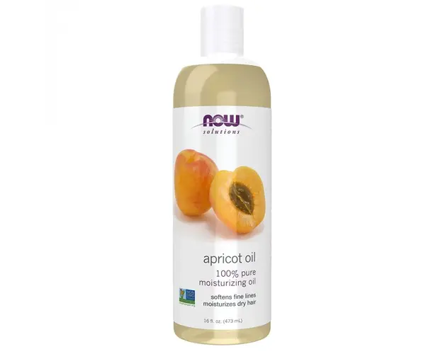 Now Apricot Oil 473 ml.