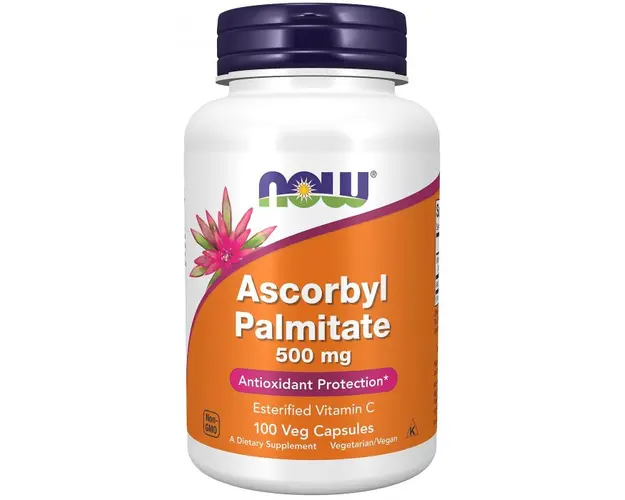 Now Ascorbyl Palmitate 500mg 100 vcaps