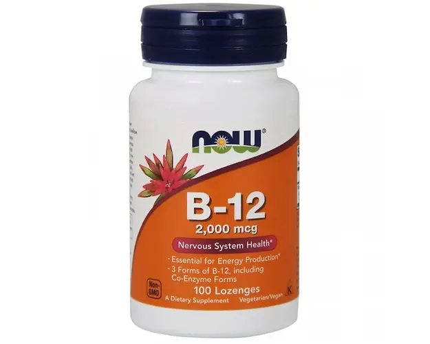 Now Vitamin B-12 2000 mcg 100 lozenges