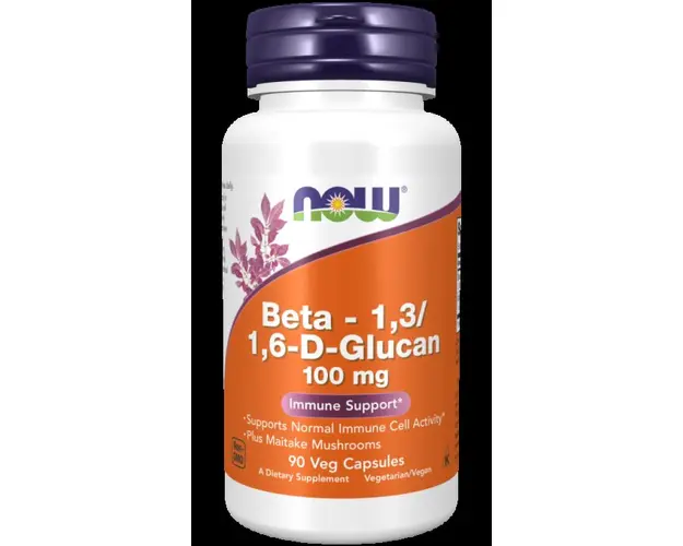 Now Beta 1,3 1,6 D-Glucan 100 mg 90 vcaps