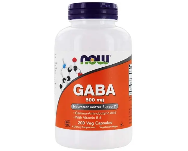 Now Gaba with Vitamin B6 500mg 200 vcaps