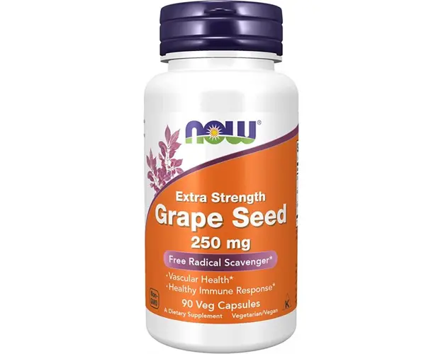 Now Grape Seed 250 mg Extra Strength 90 vcaps
