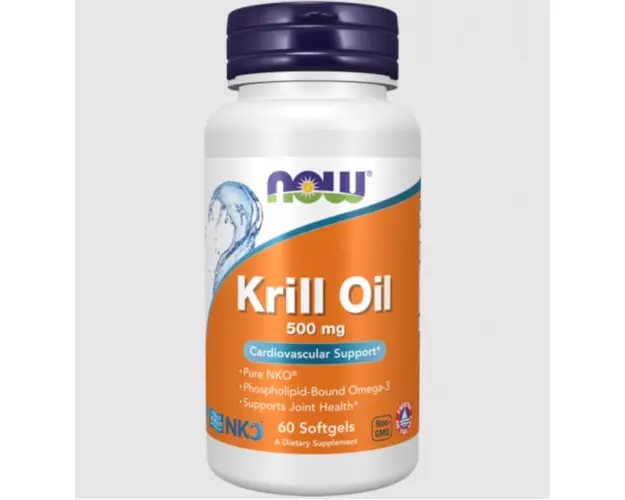 Now Krill Oil 500 mg 60 softgels