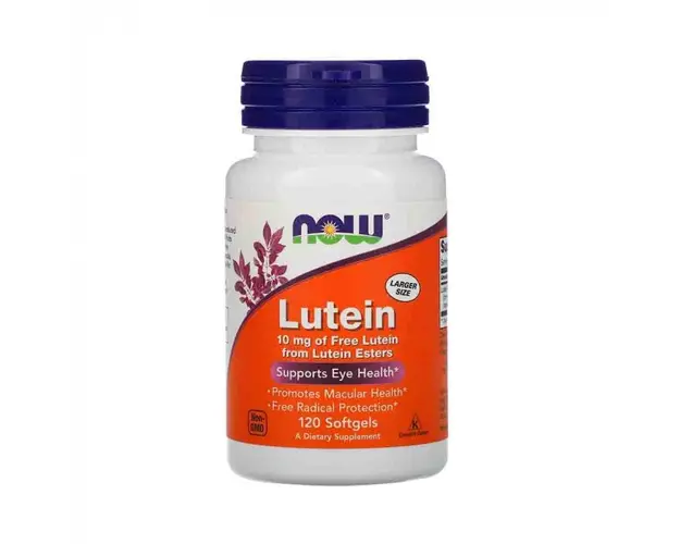 Now Lutein 10mg 120 softgels