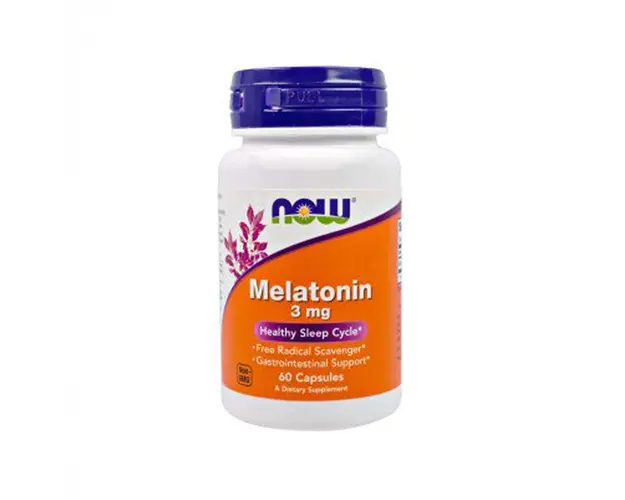 Now Melatonin 3mg 60 vcaps