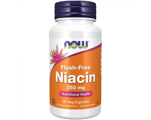Now Niacin Flush-Free 250 mg 90 vcaps