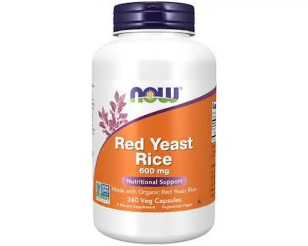 Now Red Yeast Rice 600mg 60 vcaps