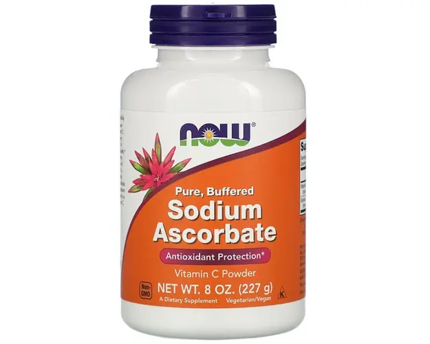 Now Sodium Ascorbate Powder Buffered 227 grams