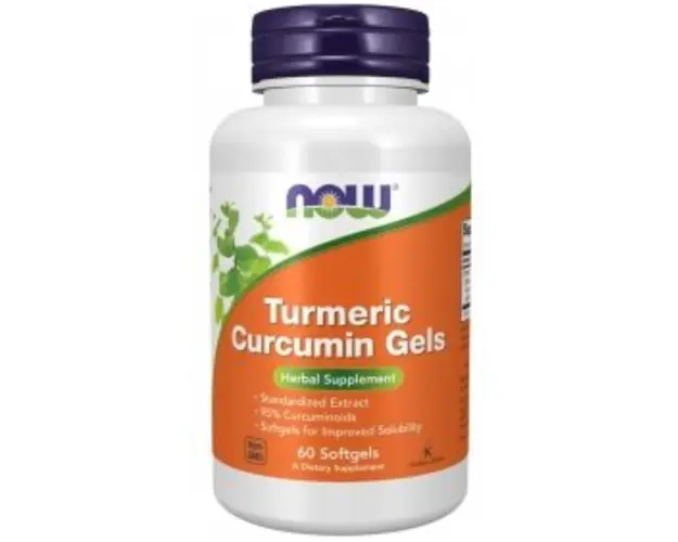 Now Turmeric Curcumin Gels 60 softgels