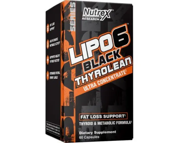 Nutrex Lipo 6 Black Thyrolean 60 caps