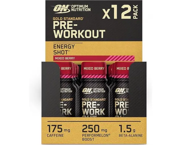 Optimum Nutrition Gold Standard Pre-workout Shot 12 x 60 ml