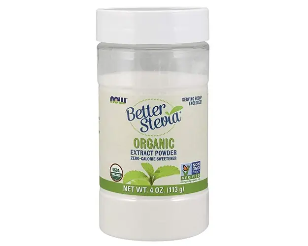 Now Better Stevia Organic Extract Powder 113g