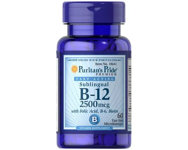 Puritan s Pride B-12-5000 mcg Sublingual 60 caps