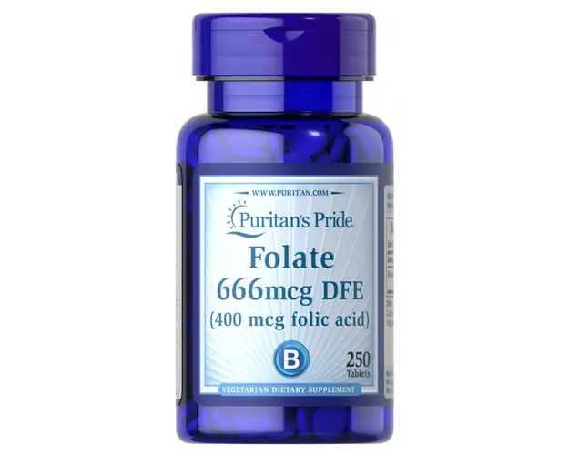 Puritan s Pride Folate 666 mg dfe 250 tab
