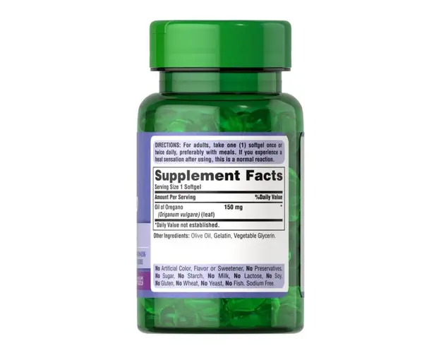 Puritan s Pride Oil Of Oregano 150 mg 90 softgels