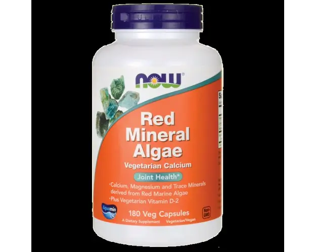 Now Red Mineral Algae 180 veg caps