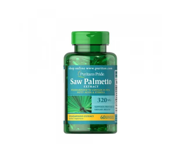 Puritan s Pride Saw Palmetto Extract 320 mg 60 softgels