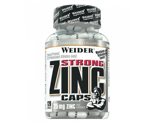 Weider Strong Zinc 25 mg 120 caps