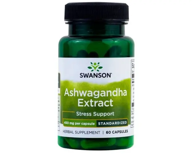 Swanson Ashwagandha Extract 450mg 60 caps