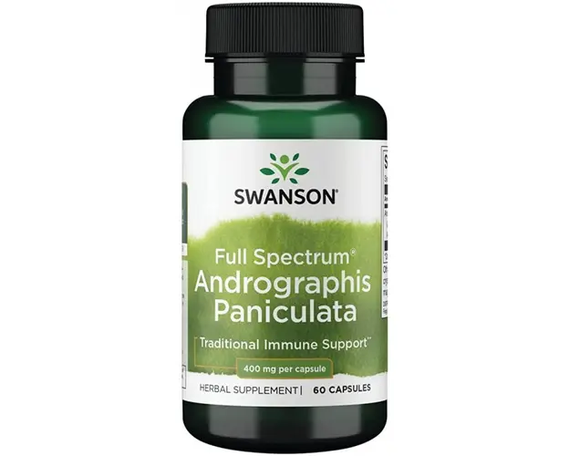 Swanson Full Spectrum Andrographis Paniculata 400mg 60 caps