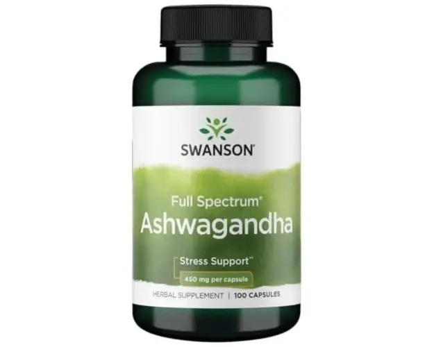 Swanson Full Spectrum Ashwagandha 450mg 100 caps