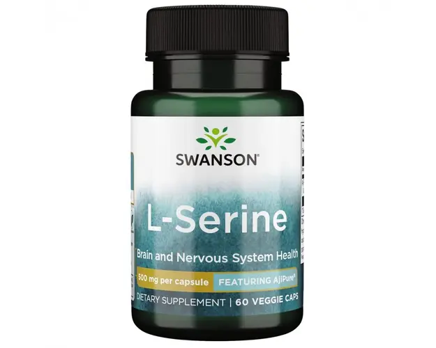 Swanson L-Serine 500mg 60 vcaps