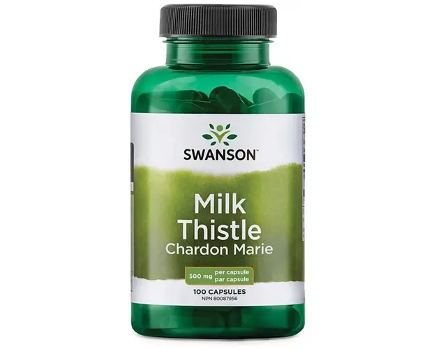 Swanson Full Spectrum Milk Thistle 500mg 100 caps