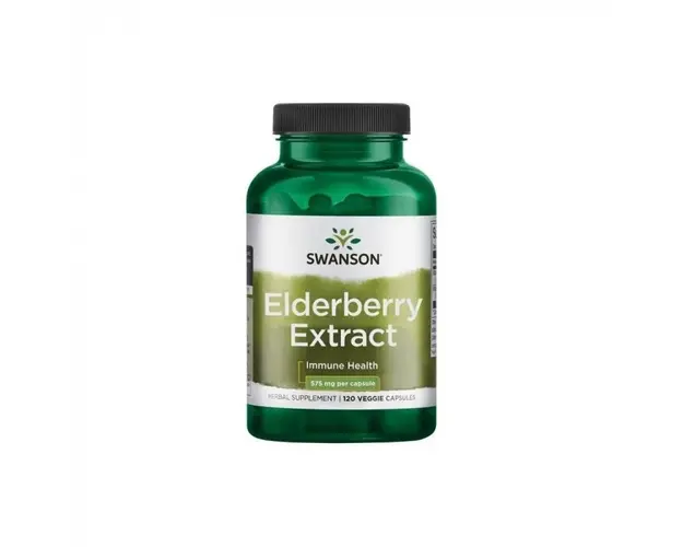 Swanson Sambucus Elderberry Extract 575 mg 120 vcaps
