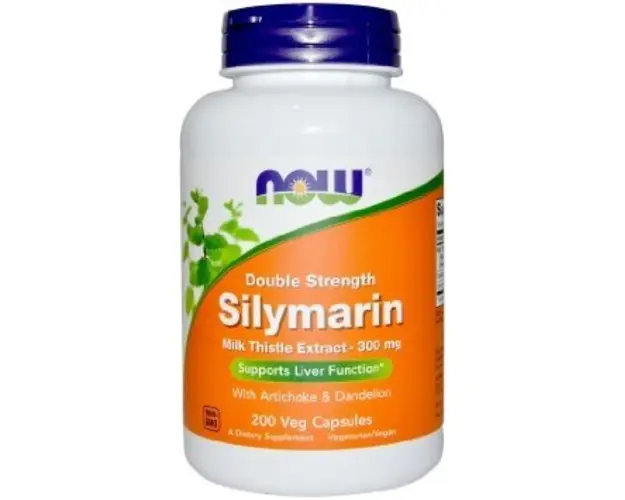 Now Silymarin Double Strenght 300 mg 100 veg caps