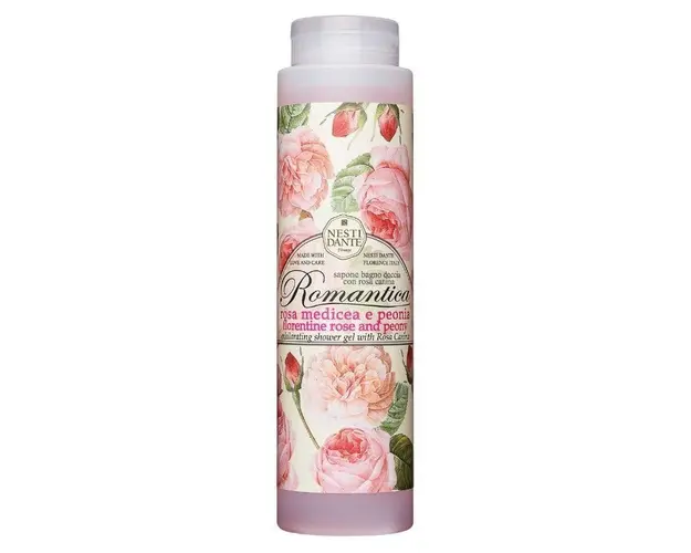 Nesti Dante gel de dus Romantica - Trandafir & Bujor x 300 ml