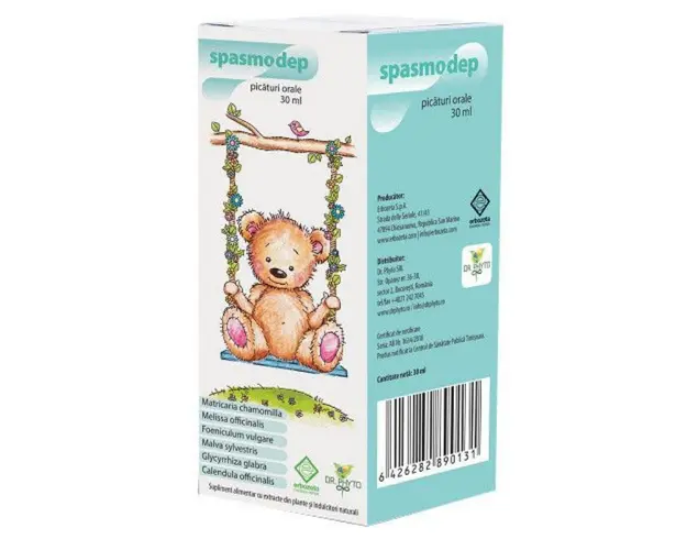 Spasmodep picaturi, 30 ml, probleme digestive