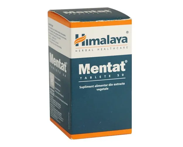 Himalaya, Mentat, pentru memorie si concentrare, 50 comprimate