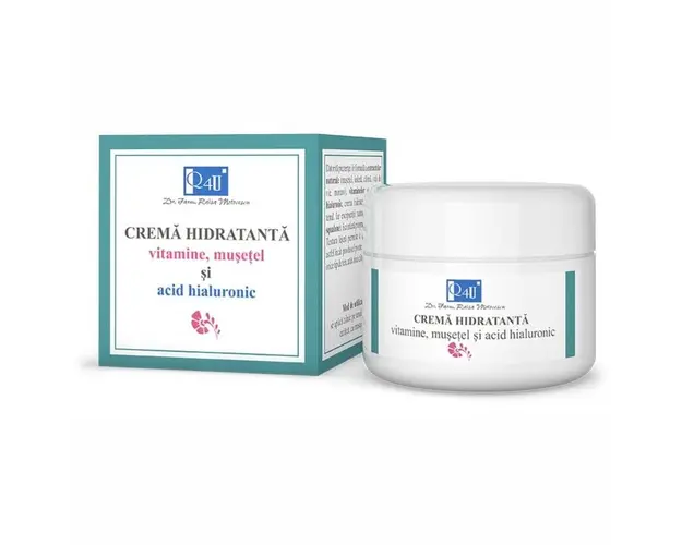 TIS Q4U Crema hidratanta cu vitamine si musetel, 50 ml