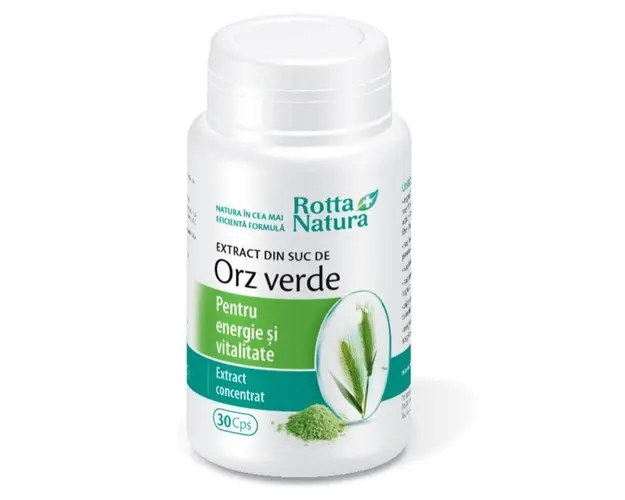 ROTTA NATURA Extract din suc de orz verde 300 mg, 30 capsule