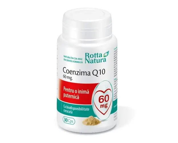 ROTTA NATURA Coenzima Q 10 60 mg, 30 capsule