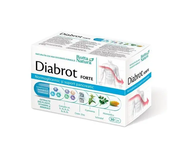 ROTTA NATURA Diabrot forte, 30 capsule