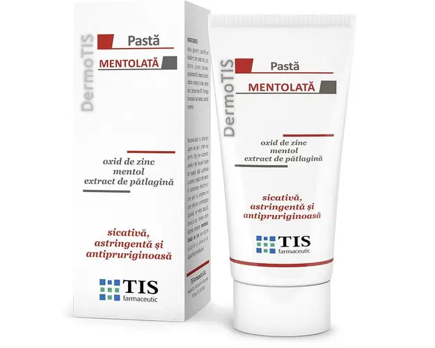 TIS Dermotis pasta mentolata, 50 ml 