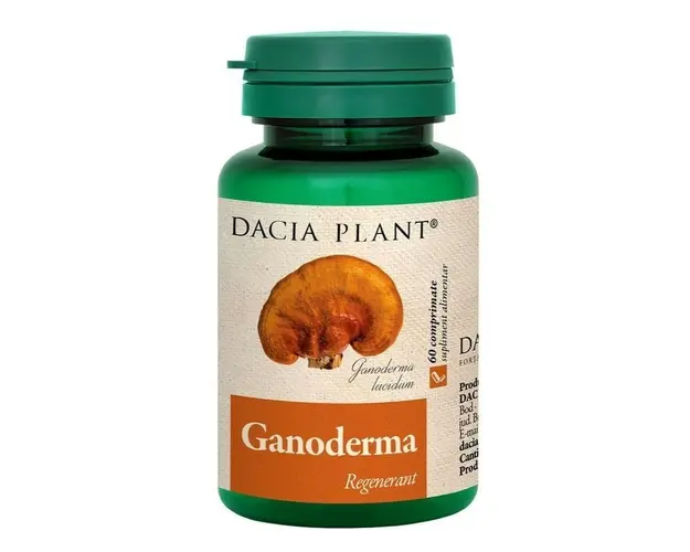 DACIA PLANT Ganoderma 60 g, 60 comprimate