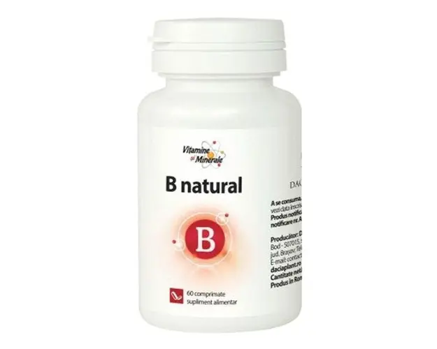 DACIA PLANT B Natural, 60 comprimate