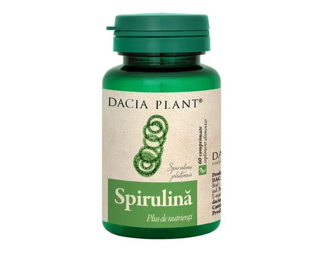 DACIA PLANT Spirulina, 60 comprimate