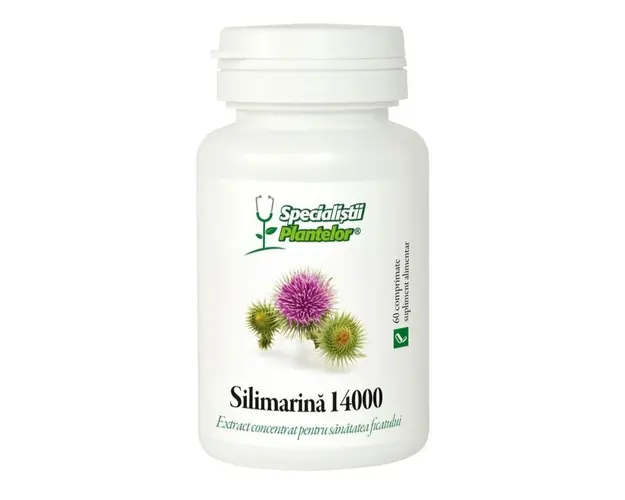 DACIA PLANT Silimarina 14000, 60 comprimate