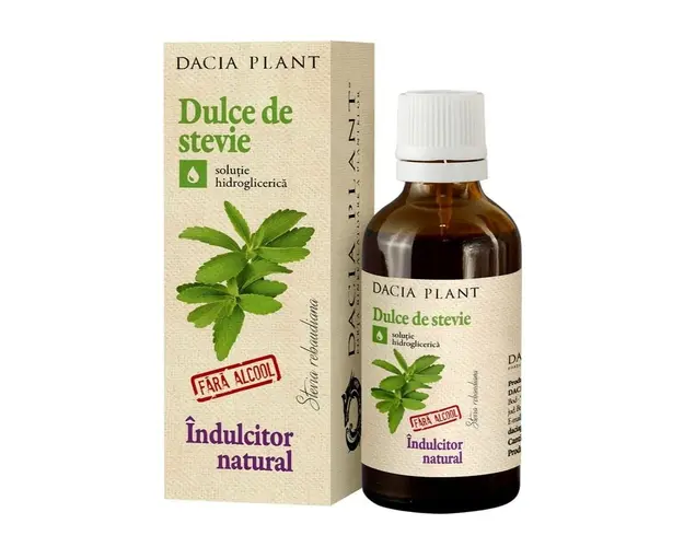 DACIA PLANT Dulce de stevie, 50 ml