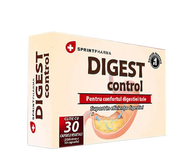 Digest Control, 30 caps.