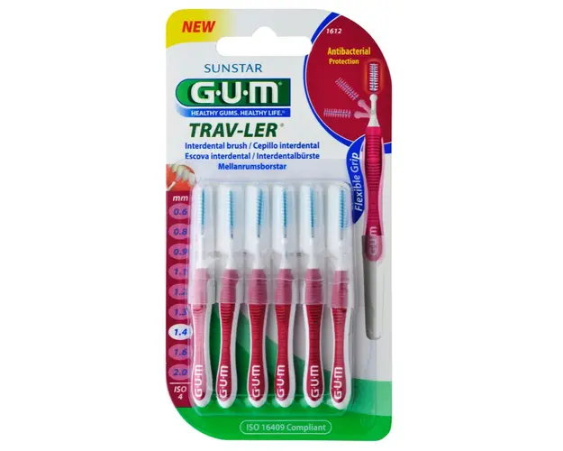 Gum Trav-ler 1.4 mm - roz, 6 bucati