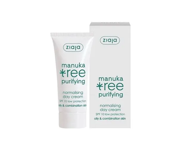 ZIAJA Manuka Tree- Crema de zi normalizatoare SPF10, 50 ml